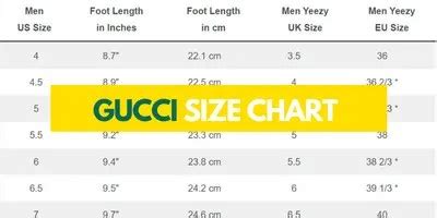 gucci shos size 4.5 kids|Gucci shoes sizes vs us.